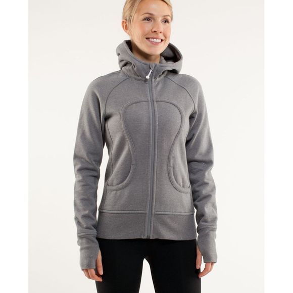 Lululemon scuba gray sparkle hoodie jacket - Picture 9 of 9